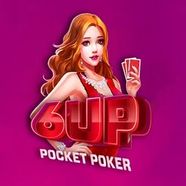 Logo of 6 Up Pocket Poker from FlipLuck at Slotbox Casino