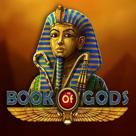 Logo of Book of Gods from BF Games at Slotbox Casino
