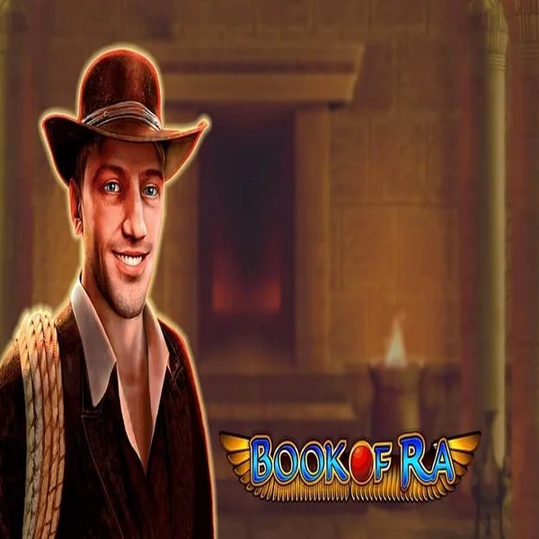 Official Slots logo: Book of Ra by Greentube at Slotbox Casino