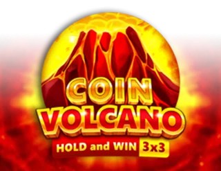 Logo of Coin Volcano from 3 Oaks Gaming at Slotbox Casino