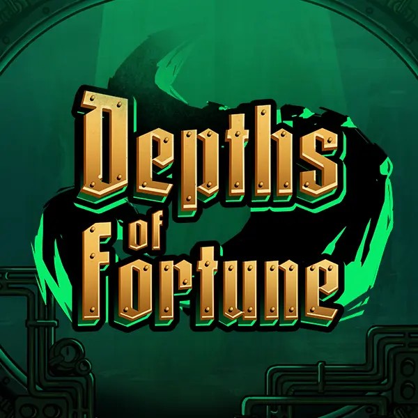 Logo of Depths of Fortune from AvatarUX Studios at Slotbox Casino