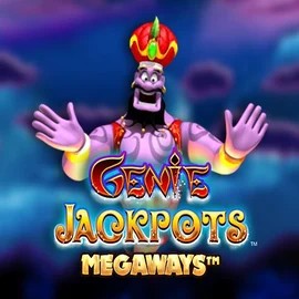Logo of Genie Jackpots Megaways from Blueprint Gaming at Slotbox Casino