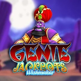 Genie Jackpots Wishmaker logo by Blueprint Gaming at Slotbox CasinoGenie Jackpots Wishmaker