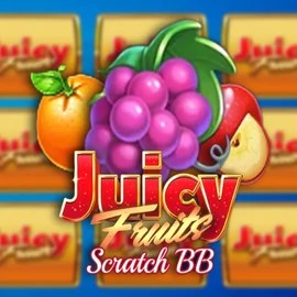Juicy Fruits Scratch BB slot logo by Barbara Bang at Slotbox CasinoJuicy Fruits Scratch BB