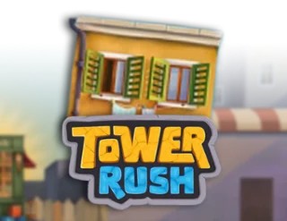 Logo of Tower Rush from Galaxsys at Slotbox Casino